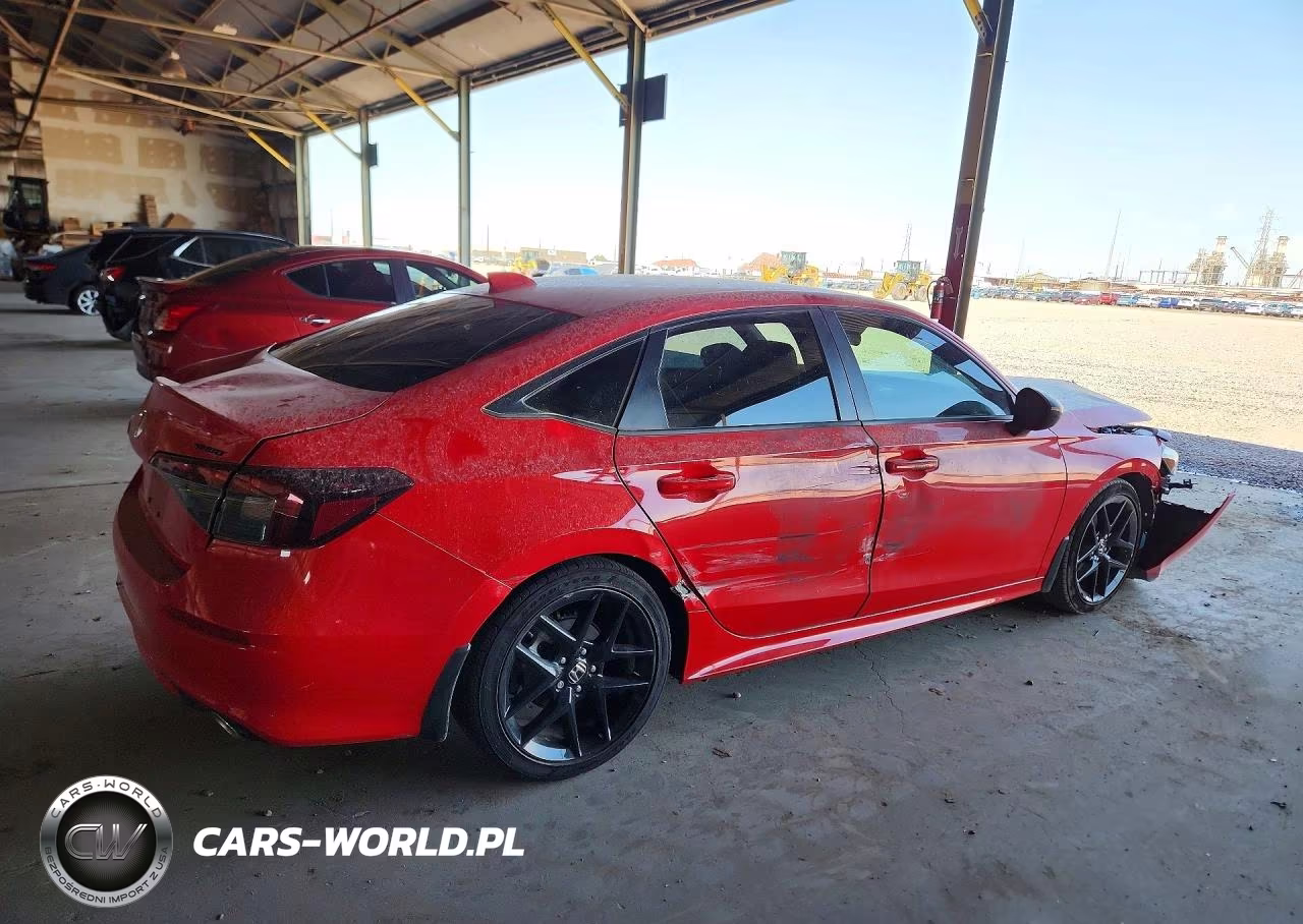 2026 Honda Civic Sport VIN:2HGFE2F56TH523888 - 3