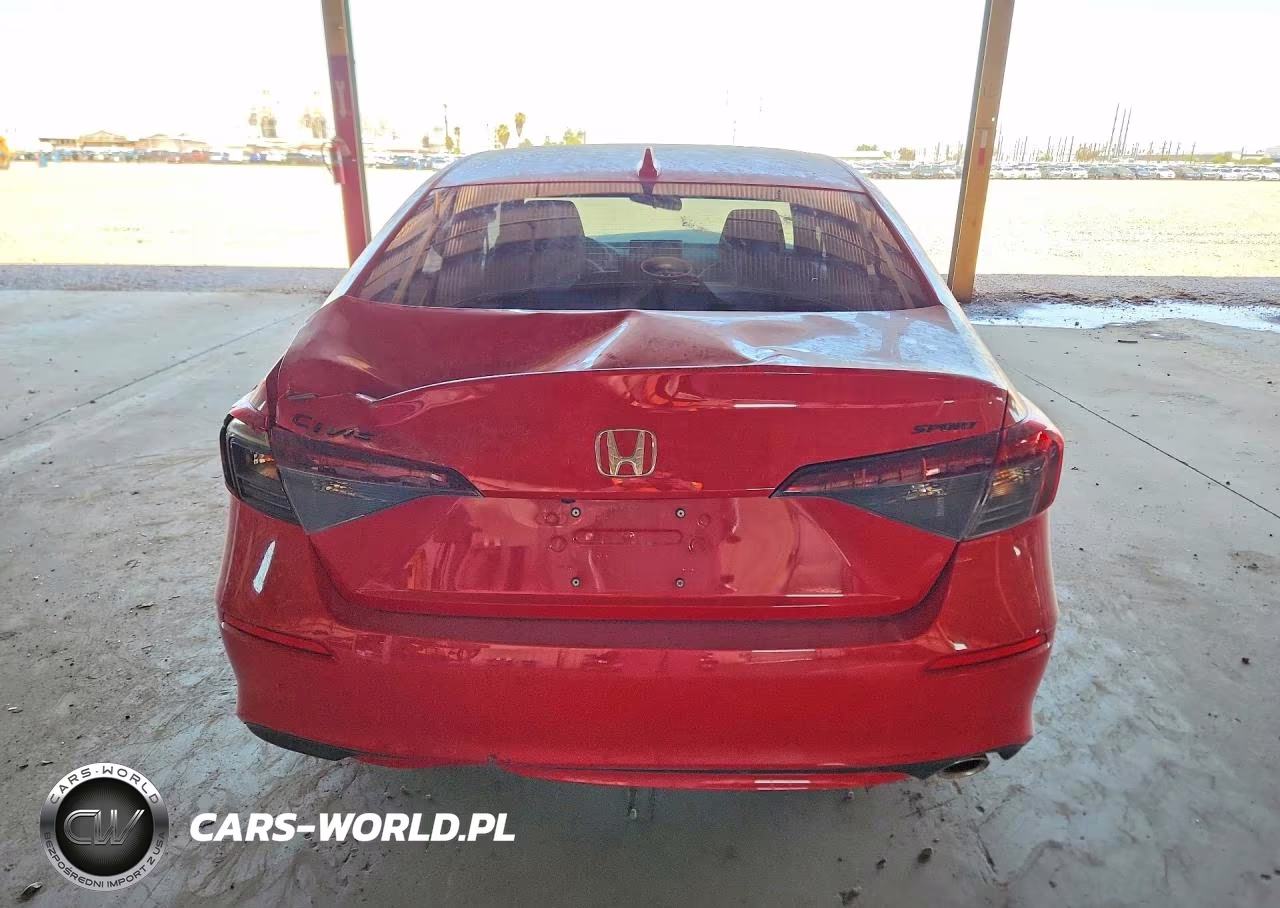 2026 Honda Civic Sport VIN:2HGFE2F56TH523888 - 6