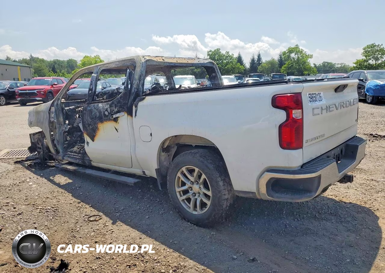 2020 Chevrolet Silverado K1500 Lt VIN:1GCUYDETXLZ304666 - 2