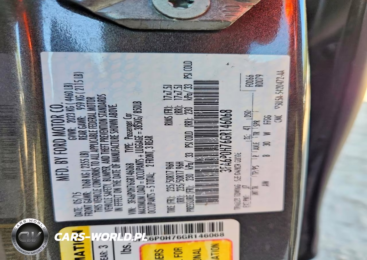 2016 Ford Fusion Se VIN:3FA6P0H76GR146068 - 12