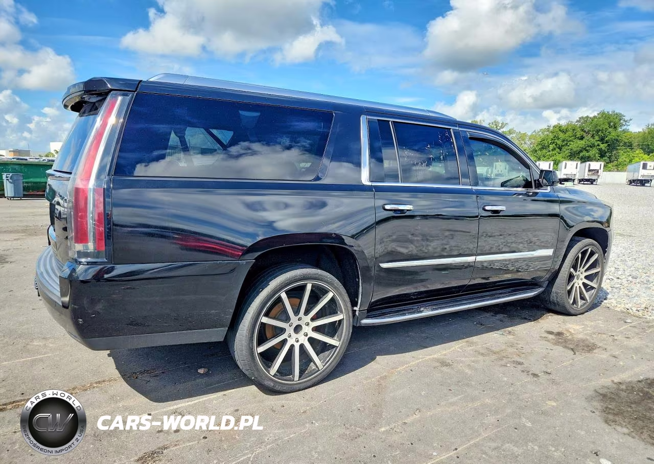 2015 Cadillac Escalade Esv Luxury VIN:1GYS3HKJ0FR178879 - 3