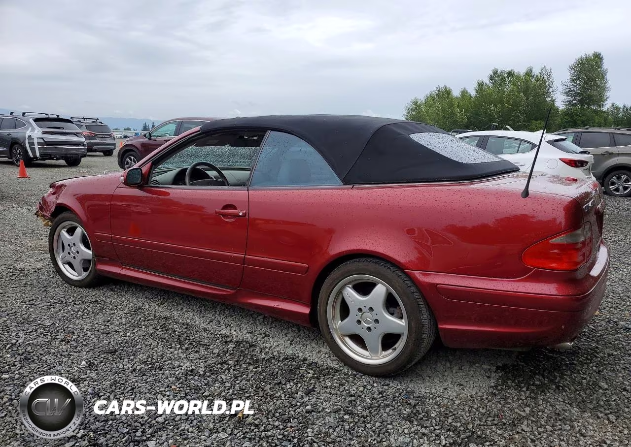 2003 Mercedes-Benz Clk 430 VIN:WDBLK70G13T137785 - 2