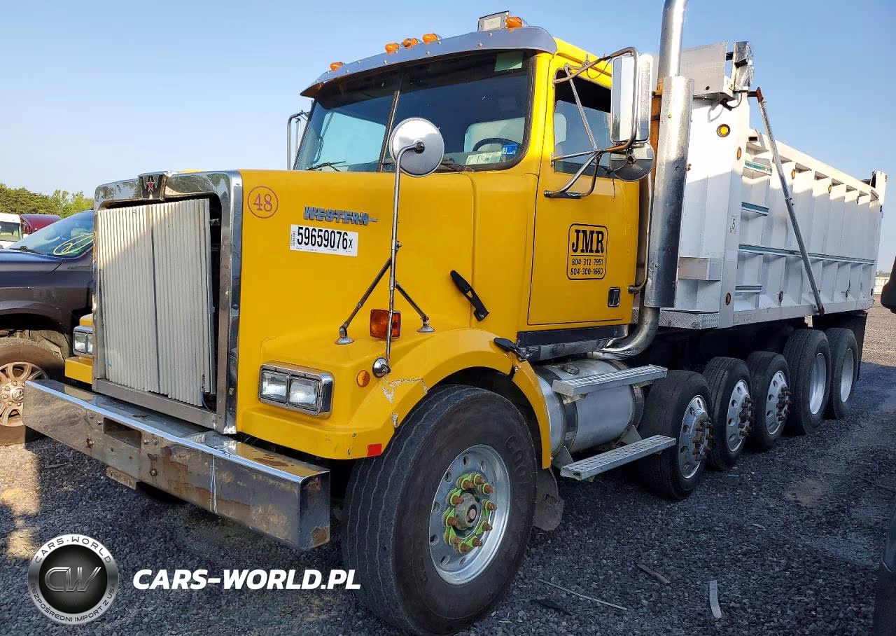 2003 Western Star 4900 Dump Truck VIN:5KKHAEAVX3PL86704 - 2