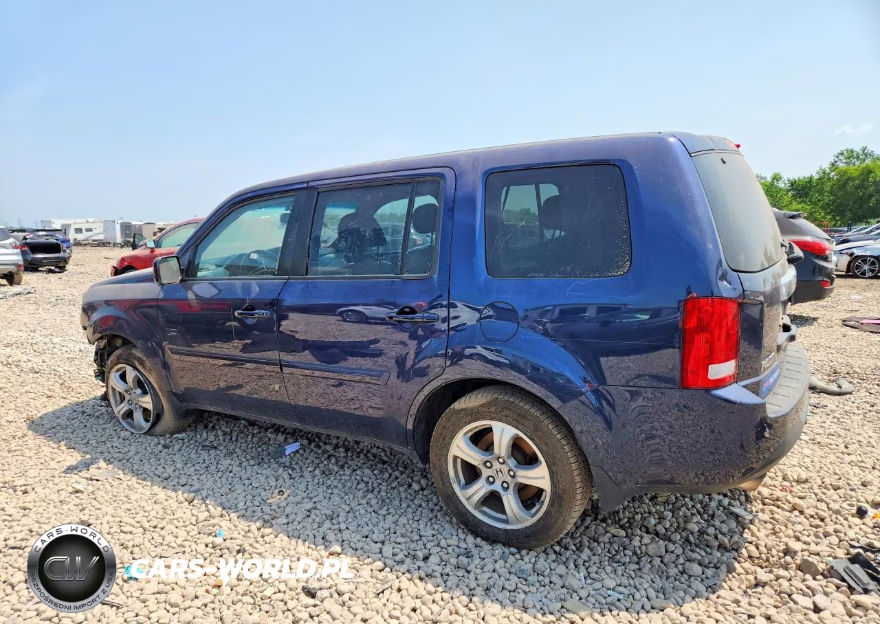 2014 Honda Pilot Exl VIN:5FNYF4H57EB042246 - 2
