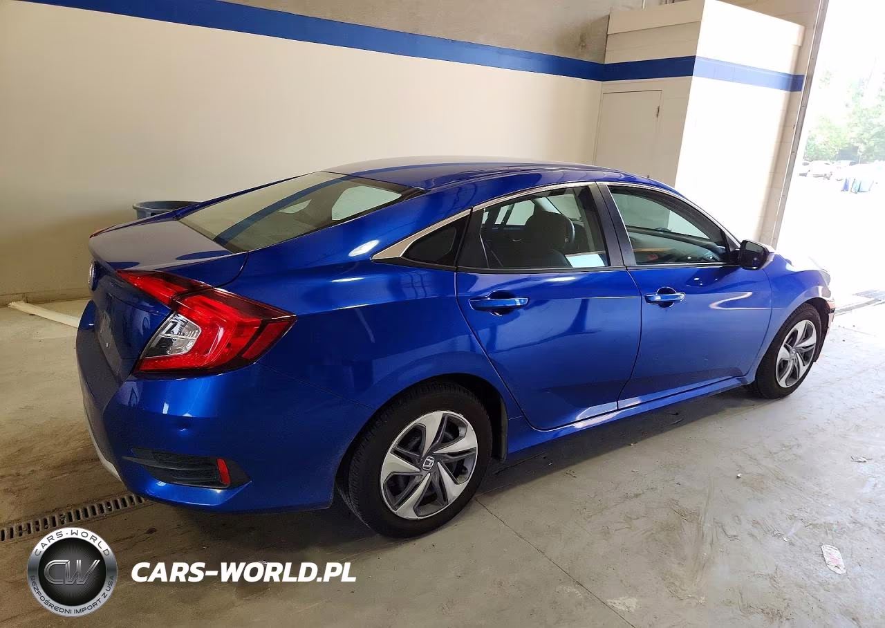 2020 Honda Civic Lx VIN:2HGFC2F69LH558777 - 3