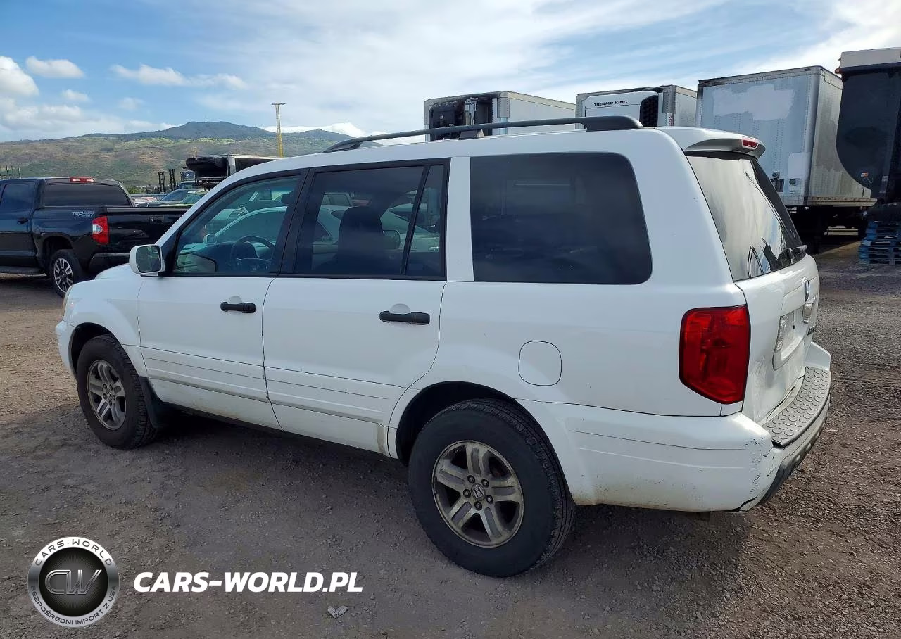 2005 Honda Pilot Exl VIN:2HKYF18625H541917 - 2