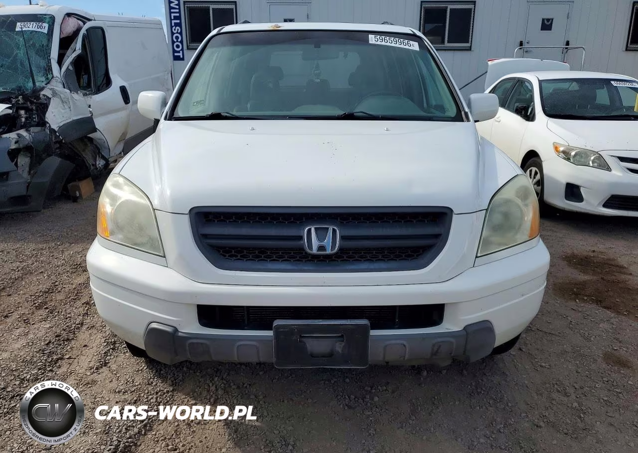2005 Honda Pilot Exl VIN:2HKYF18625H541917 - 5