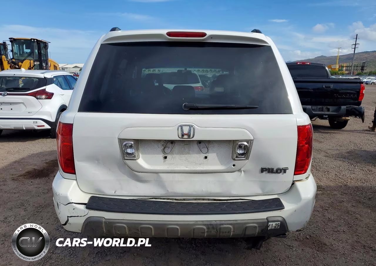2005 Honda Pilot Exl VIN:2HKYF18625H541917 - 6