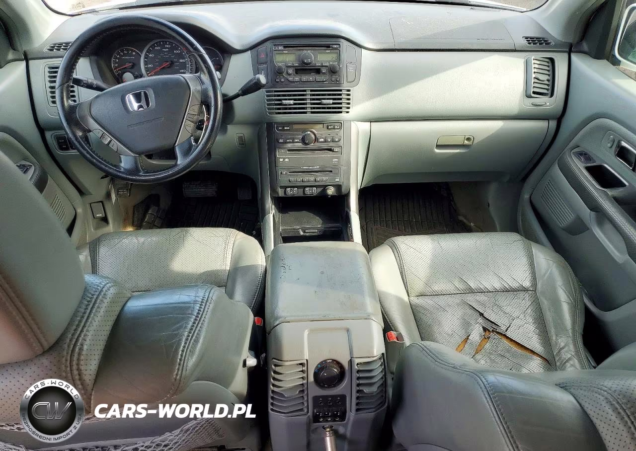 2005 Honda Pilot Exl VIN:2HKYF18625H541917 - 8
