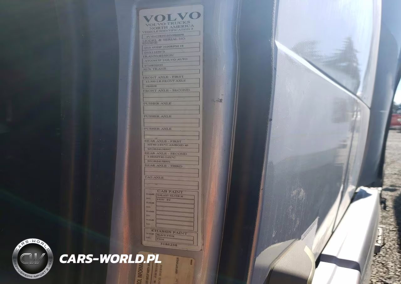 2017 Volvo Vn Vnl VIN:4V4NC9EH1HN986898 - 12