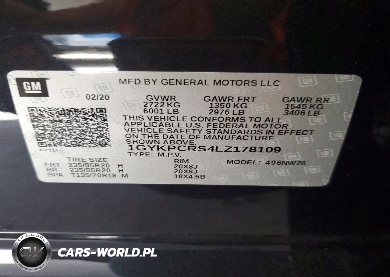 2020 Cadillac Xt6 Premium Luxury VIN:1GYKPCRS4LZ178109 - 13