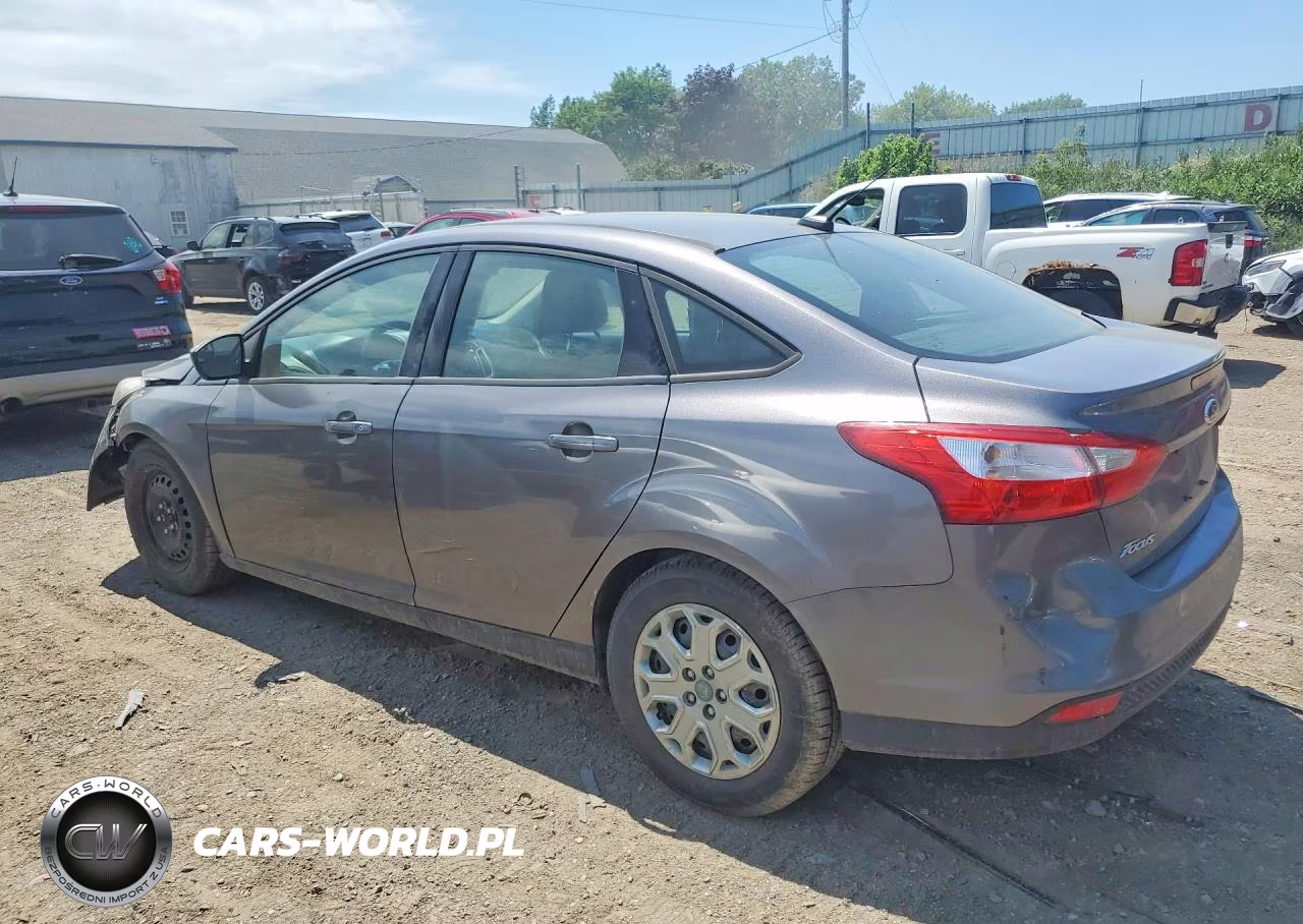 2012 Ford Focus Se VIN:1FAHP3F26CL162572 - 2