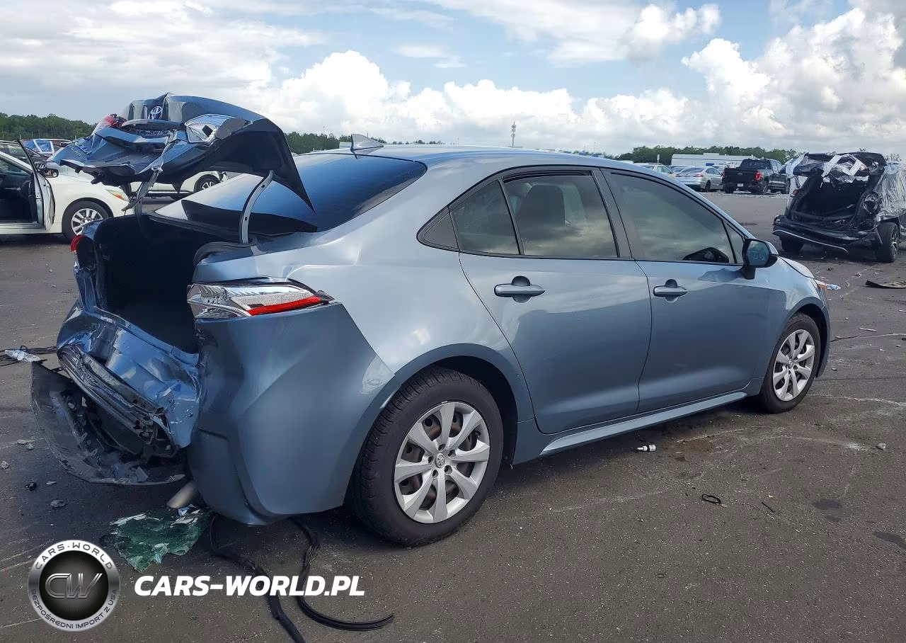 2021 Toyota Corolla Le VIN:JTDEPMAE7MJ181150 - 3