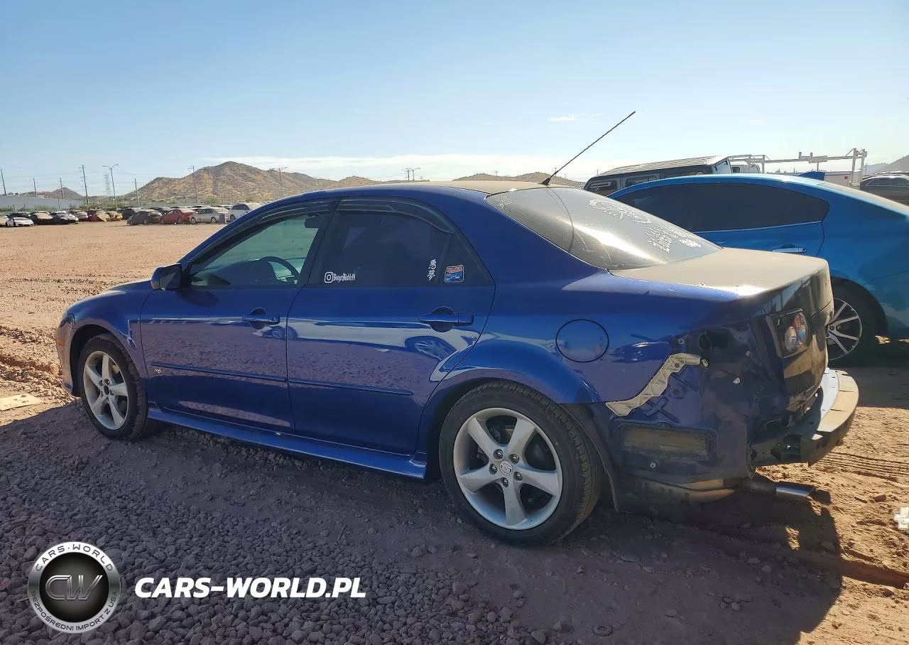 2004 Mazda 6 S VIN:1YVHP80D345N16453 - 2