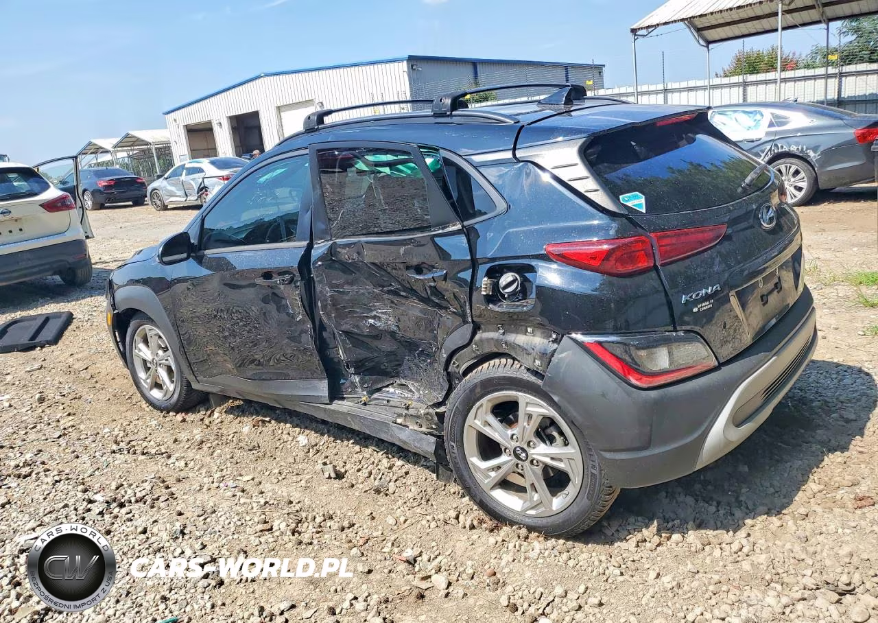2022 Hyundai Kona Sel VIN:KM8K32AB7NU856399 - 2