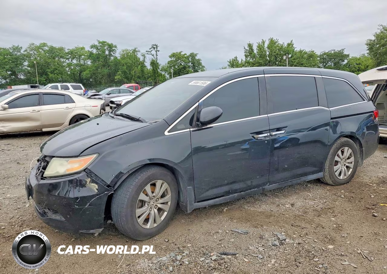 2014 Honda Odyssey Ex VIN:5FNRL5H46EB113883 - 1