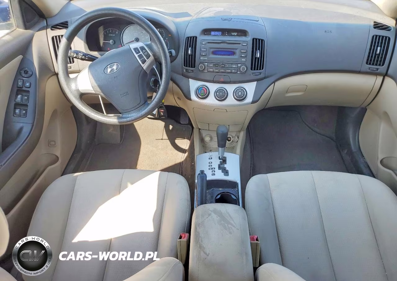 2009 Hyundai Elantra Gls VIN:KMHDU46D09U604401 - 8