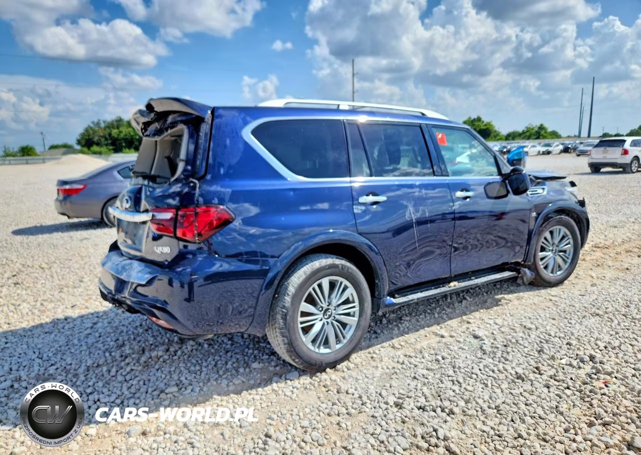 2019 Infiniti Qx80 Luxe VIN:JN8AZ2NF5K9680077 - 3