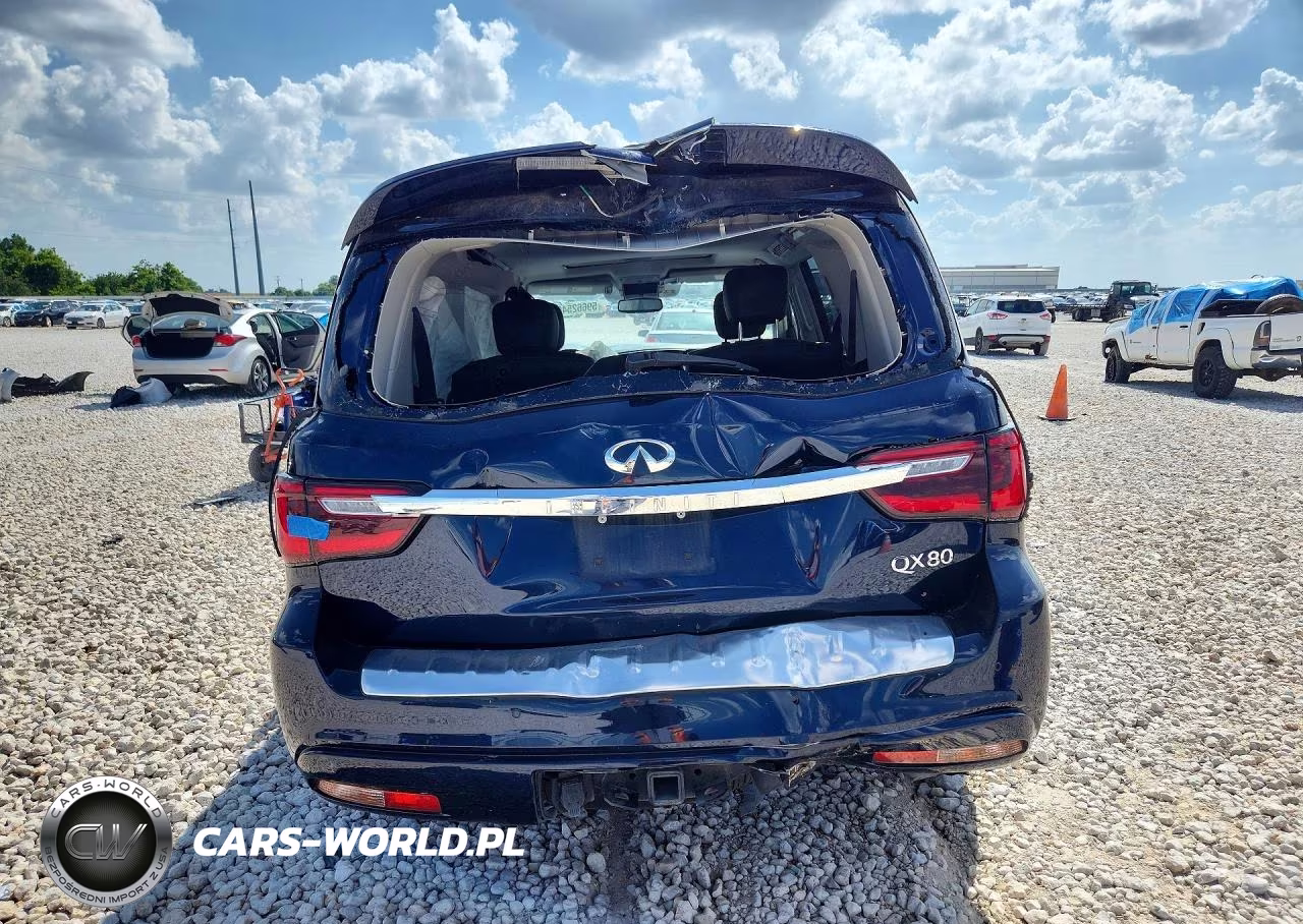 2019 Infiniti Qx80 Luxe VIN:JN8AZ2NF5K9680077 - 6