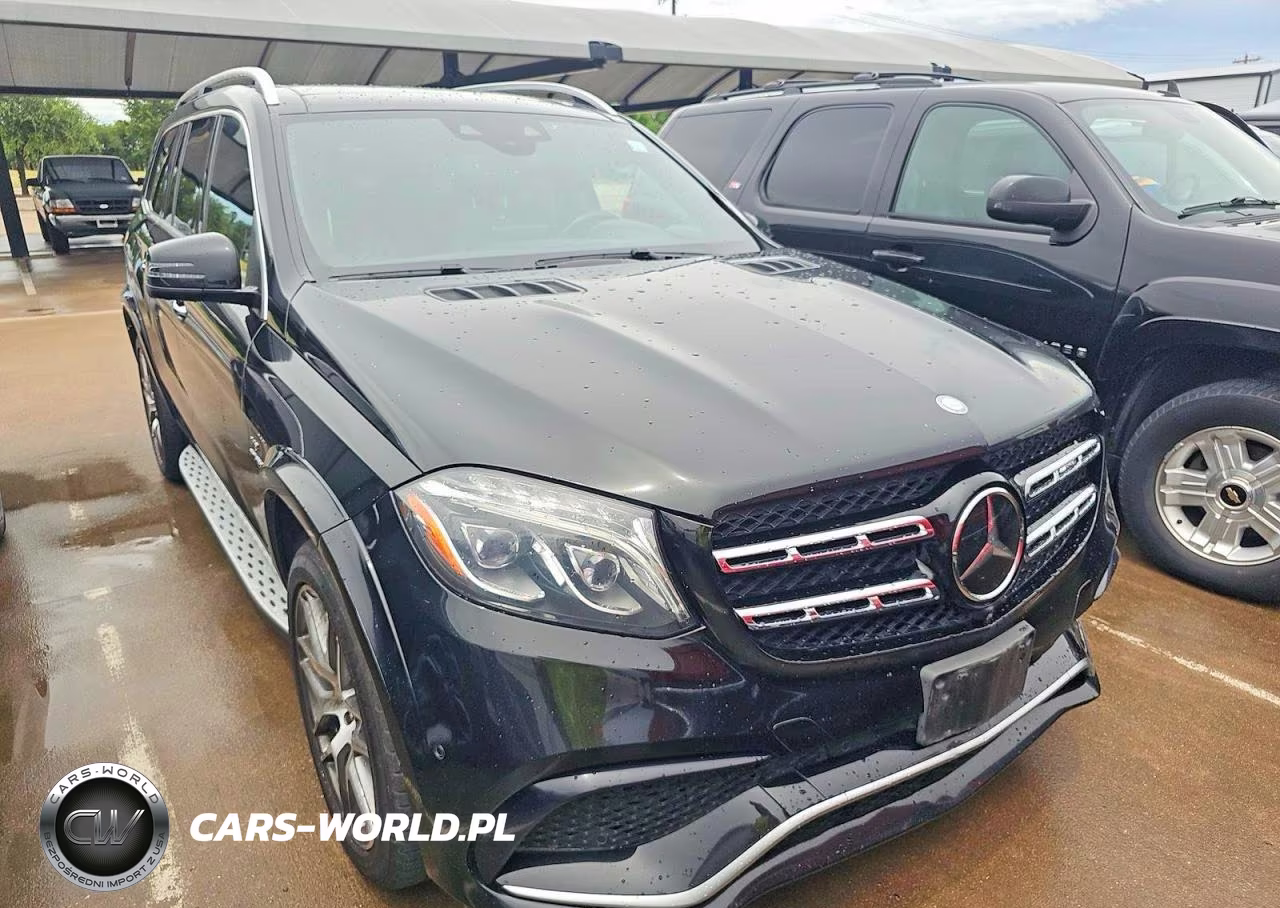 2017 Mercedes-Benz Gls 63 Amg 4Matic VIN:4JGDF7FE7HA752534 - 2
