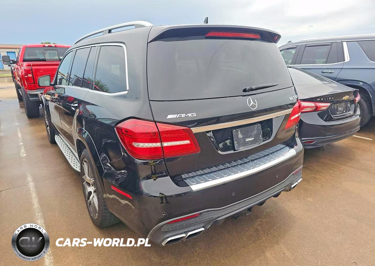 2017 Mercedes-Benz Gls 63 Amg 4Matic VIN:4JGDF7FE7HA752534 - 3
