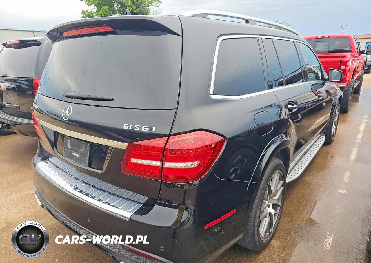 2017 Mercedes-Benz Gls 63 Amg 4Matic VIN:4JGDF7FE7HA752534 - 4