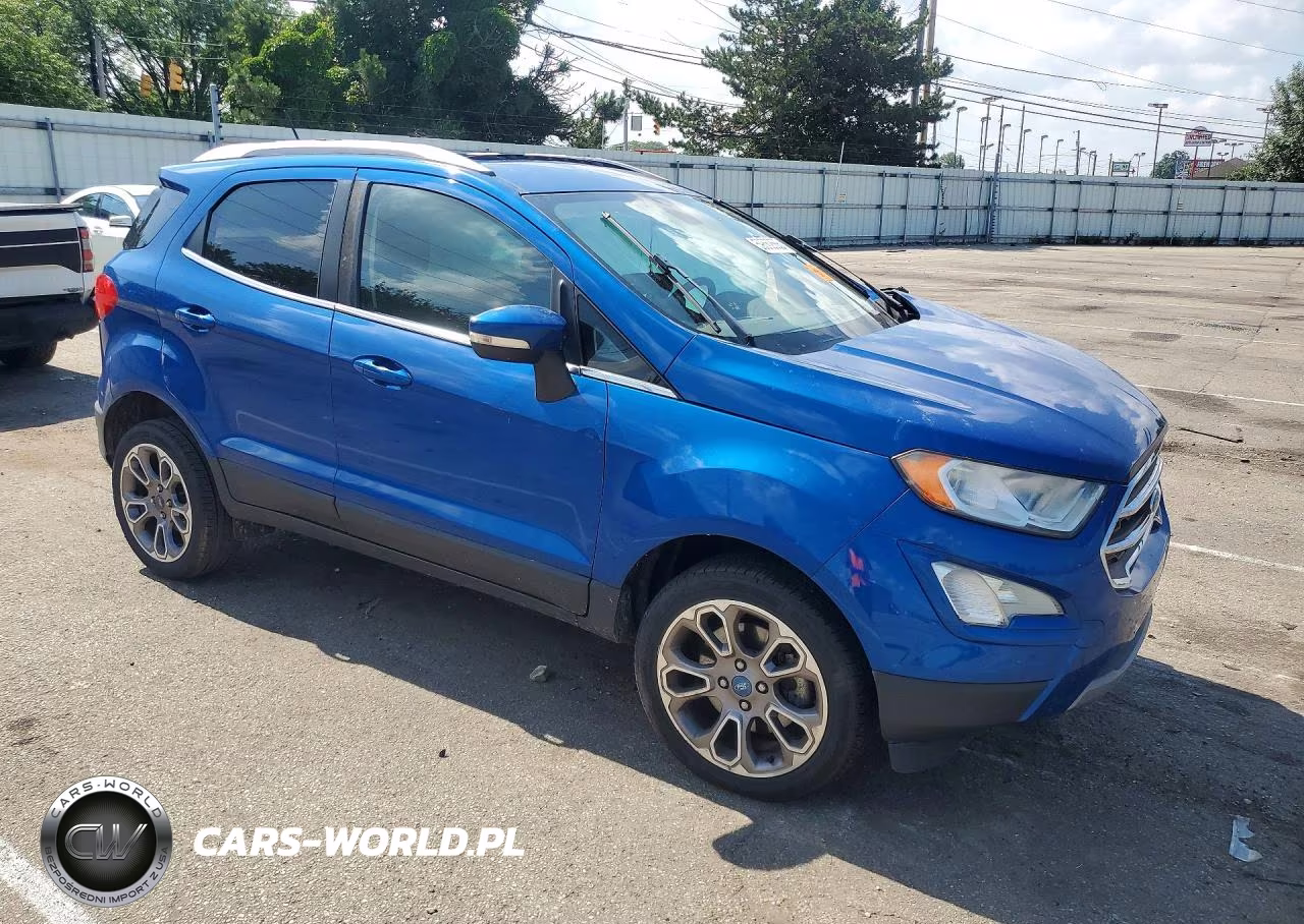 2018 Ford Ecosport Titanium VIN:MAJ6P1WL7JC171203 - 4