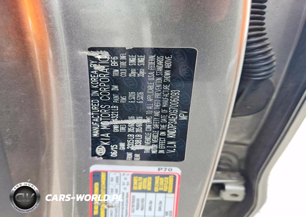 2016 Kia Soul Ev Base VIN:KNDJP3AEXG7006093 - 12
