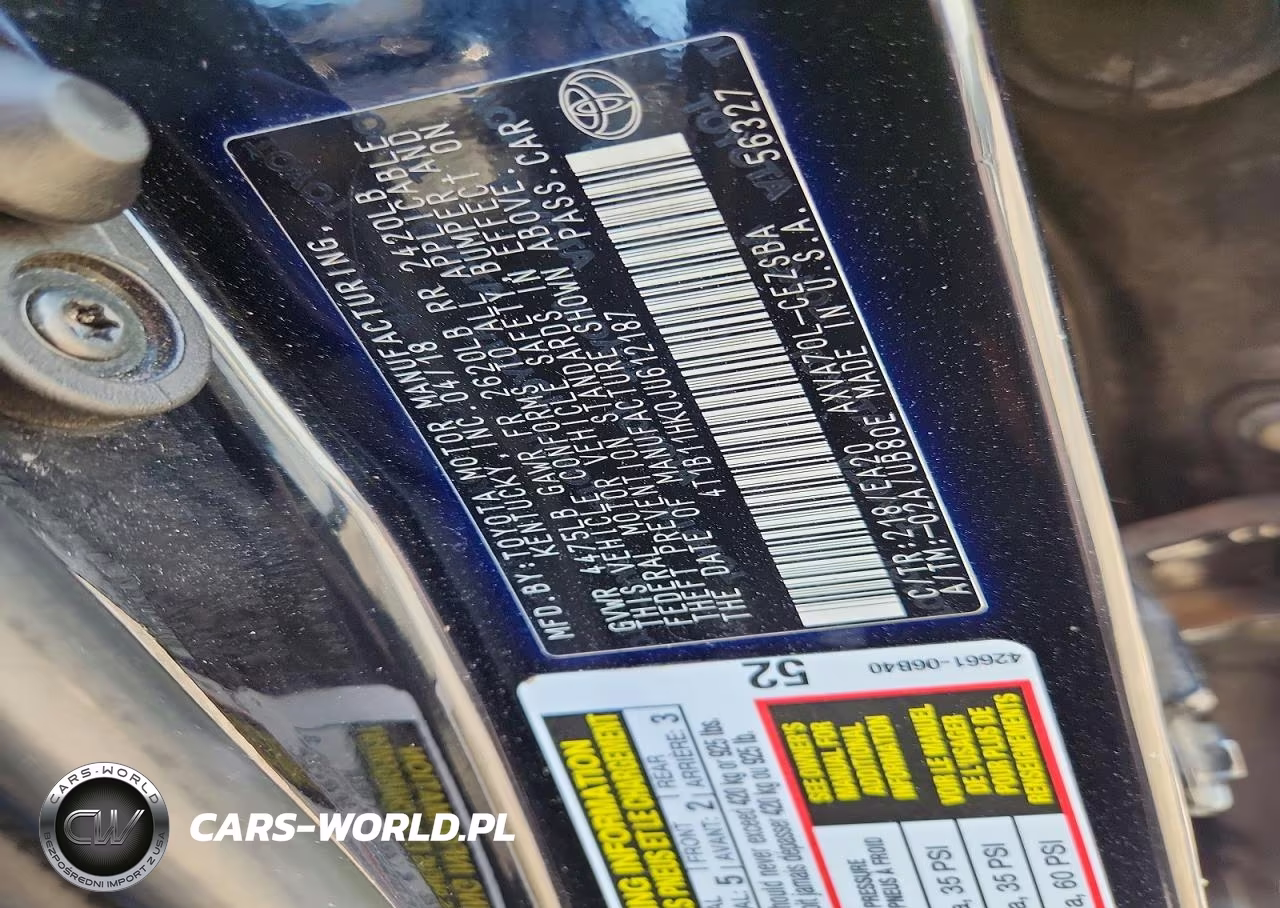 2018 Toyota Camry Se VIN:4T1B11HK0JU612187 - 12