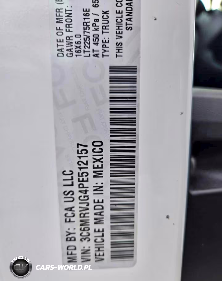 2023 Ram Promaster 3500 3500 High VIN:3C6MRVJG4PE512157 - 10