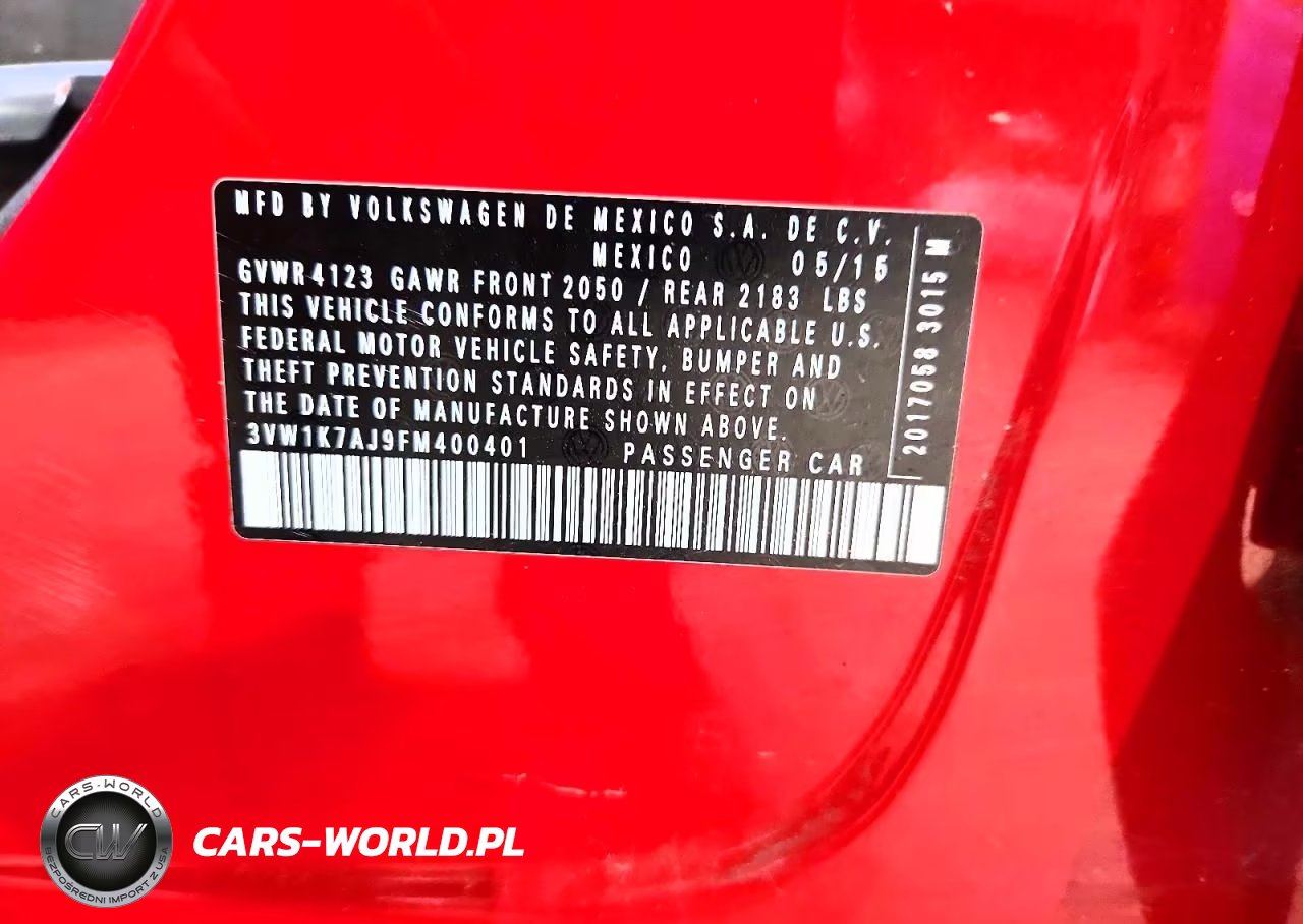 2015 Volkswagen Jetta Base VIN:3VW1K7AJ9FM400401 - 13