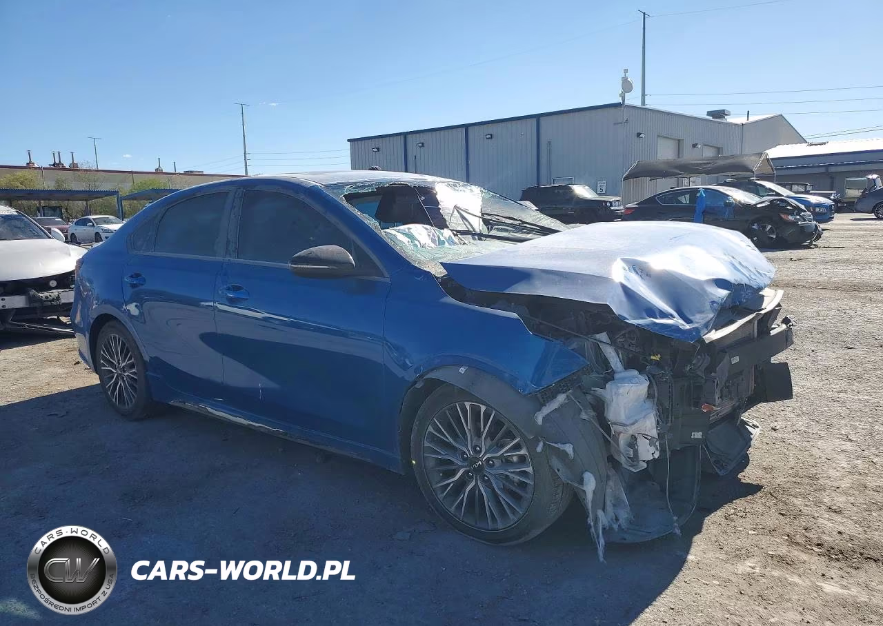 2022 Kia Forte Gt Line VIN:3KPF54AD4NE432030 - 4