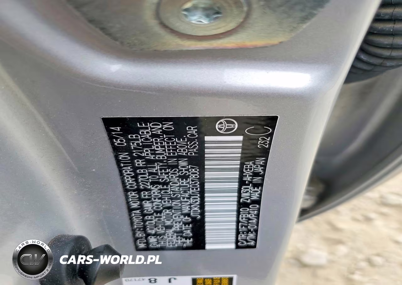 2014 Toyota Prius Three VIN:JTDKN3DU7E0378087 - 12
