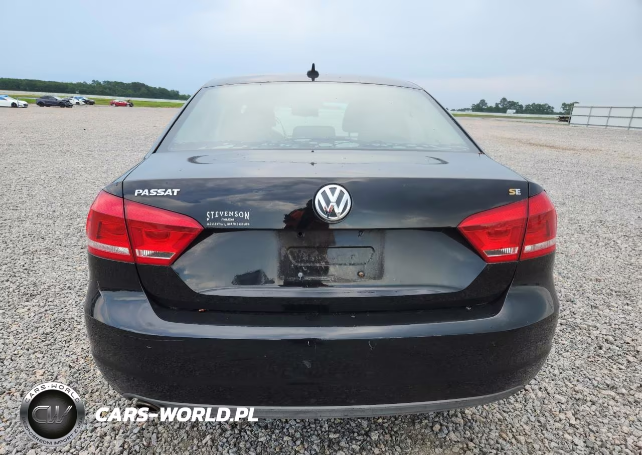 2013 Volkswagen Passat Se VIN:1VWBP7A30DC031109 - 6