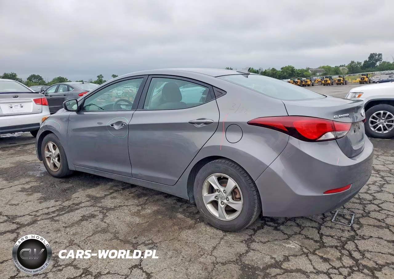 2014 Hyundai Elantra Se VIN:5NPDH4AE8EH517505 - 2
