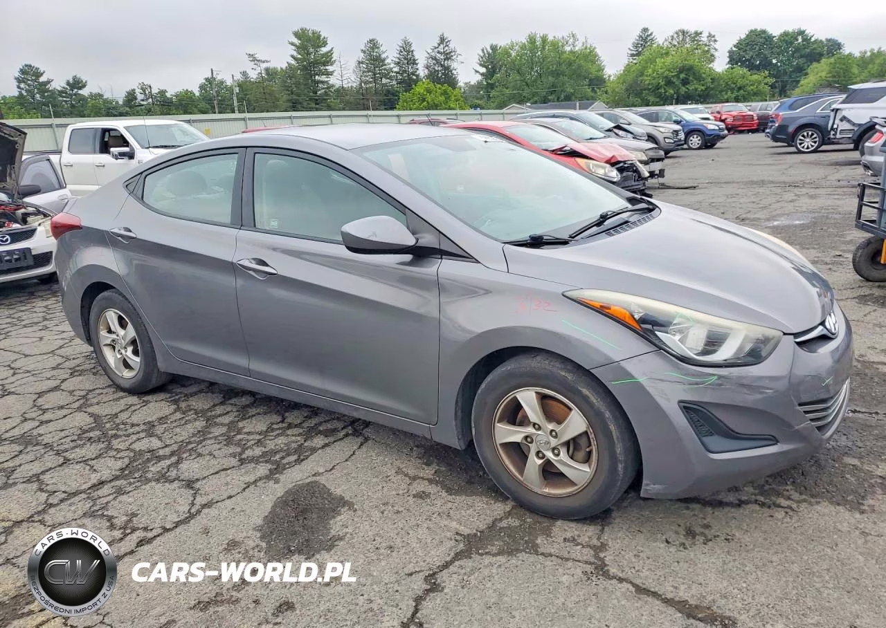 2014 Hyundai Elantra Se VIN:5NPDH4AE8EH517505 - 4