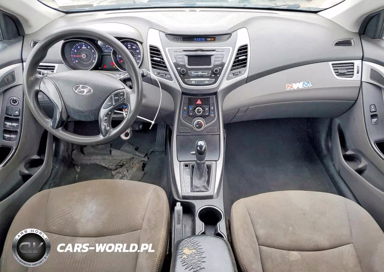 2014 Hyundai Elantra Se VIN:5NPDH4AE8EH517505 - 8