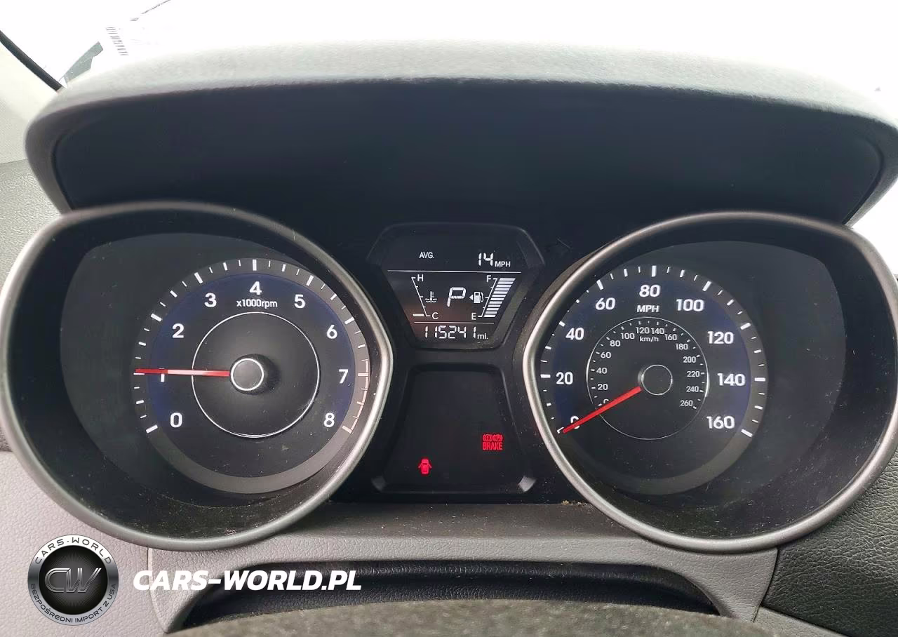 2014 Hyundai Elantra Se VIN:5NPDH4AE8EH517505 - 9