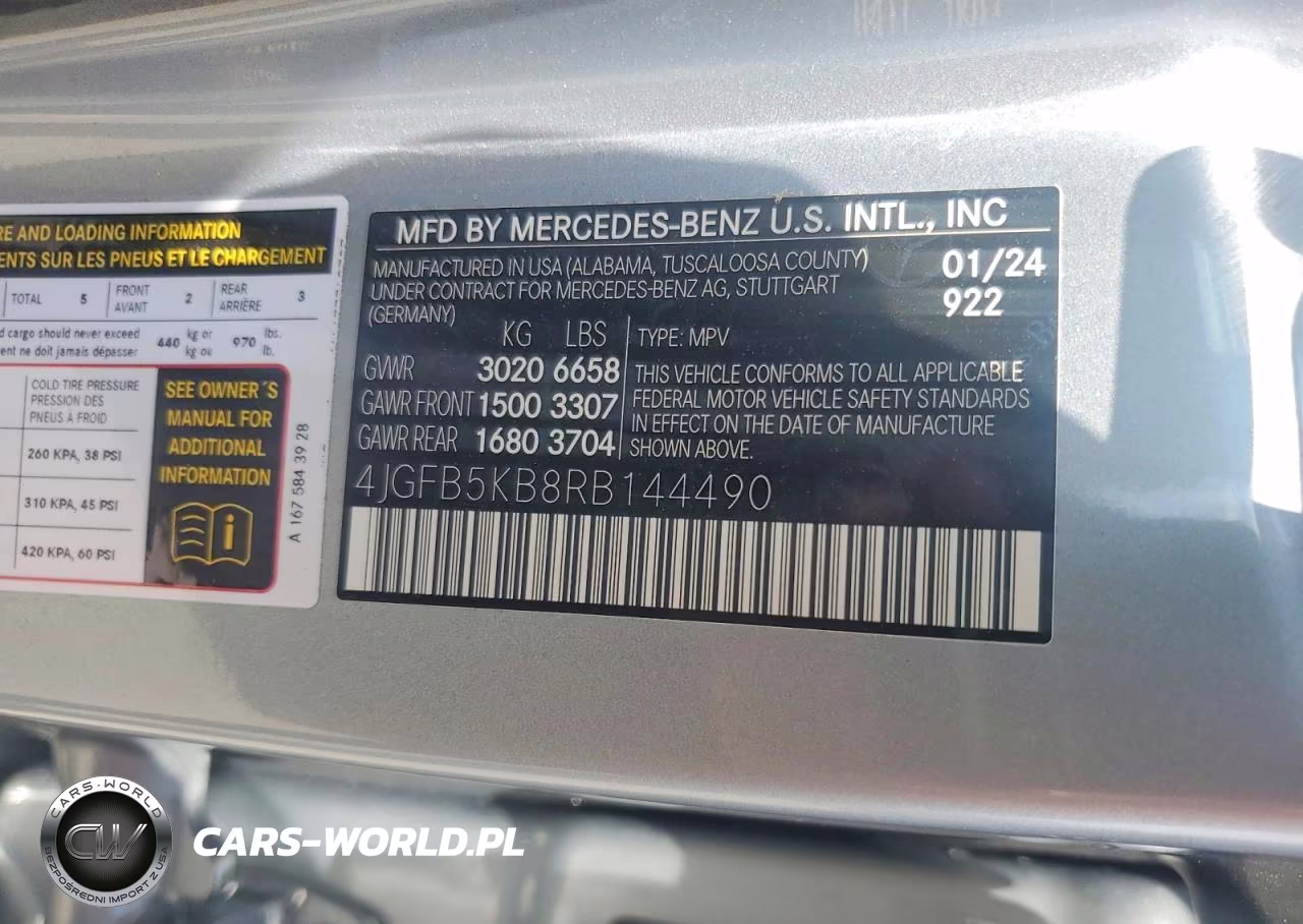 2024 Mercedes-Benz Gle 450 4Matic VIN:4JGFB5KB8RB144490 - 14