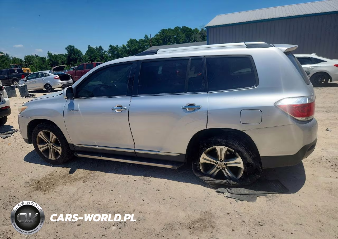 2013 Toyota Highlander Limited VIN:5TDYK3EHXDS095165 - 2