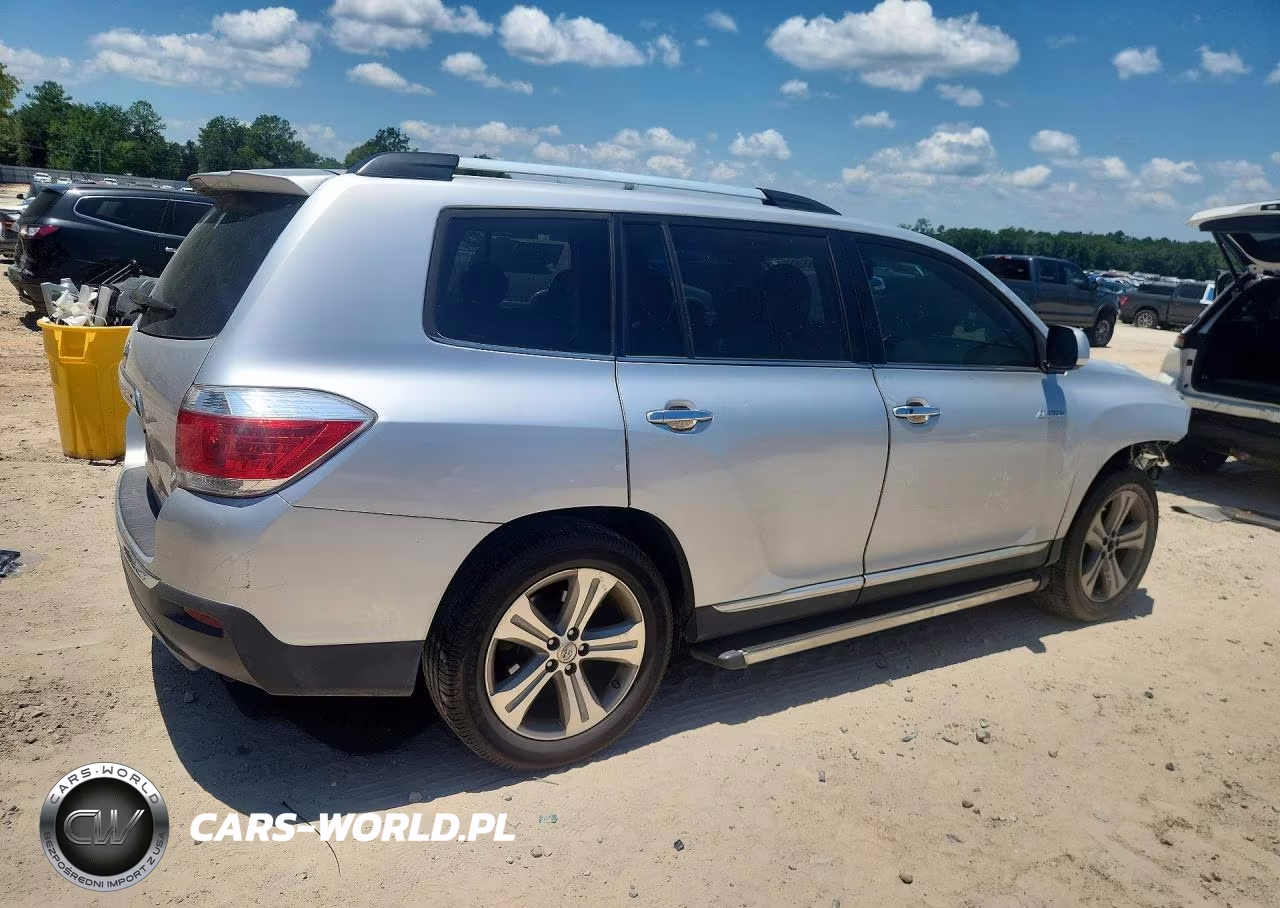 2013 Toyota Highlander Limited VIN:5TDYK3EHXDS095165 - 3