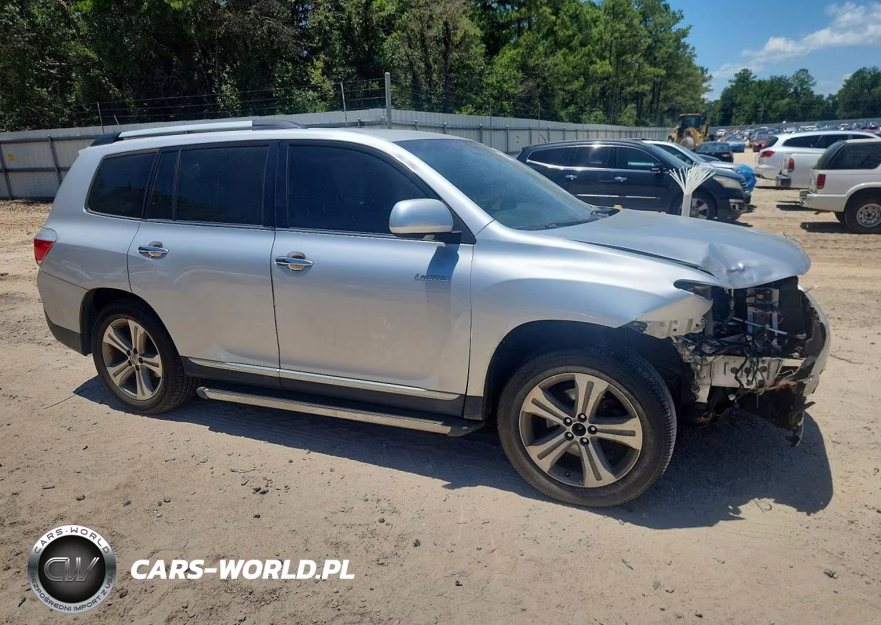 2013 Toyota Highlander Limited VIN:5TDYK3EHXDS095165 - 4