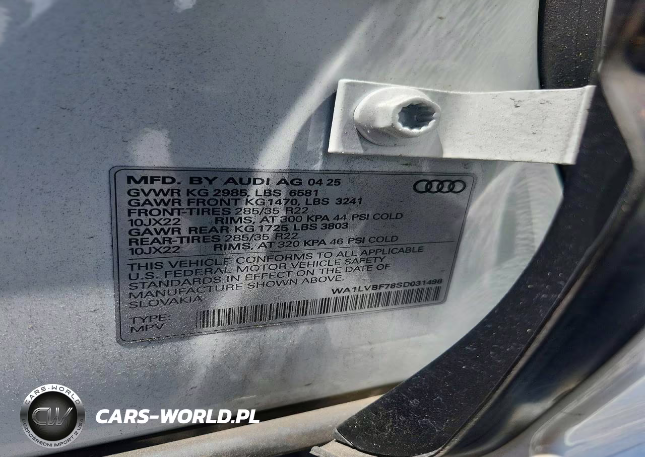 2025 Audi Q7 Premium Plus VIN:WA1LVBF78SD031498 - 14