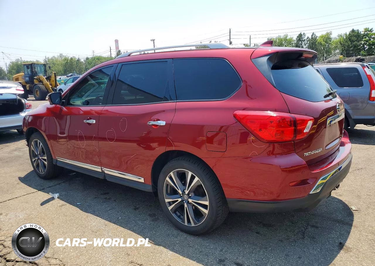 2019 Nissan Pathfinder S VIN:5N1DR2MM3KC606258 - 2