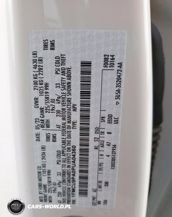 2023 Ford Escape St Line Elite VIN:1FMCU9PA0PUA04360 - 13