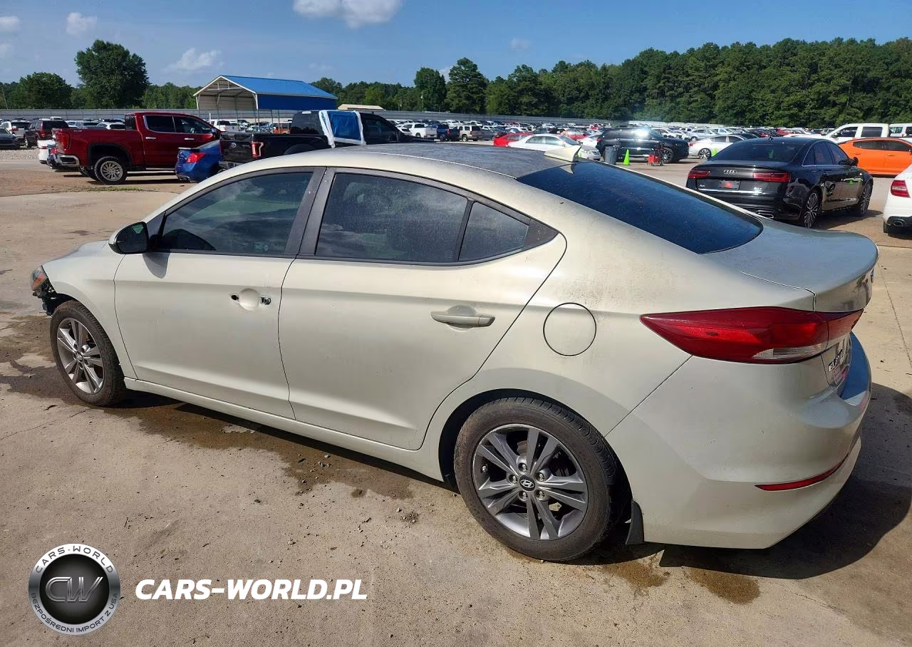 2017 Hyundai Elantra Se VIN:KMHD84LF3HU369999 - 2