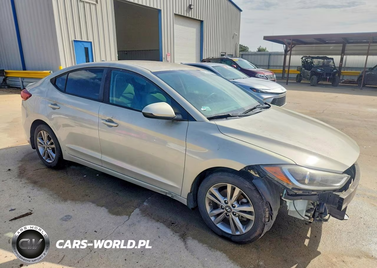 2017 Hyundai Elantra Se VIN:KMHD84LF3HU369999 - 4