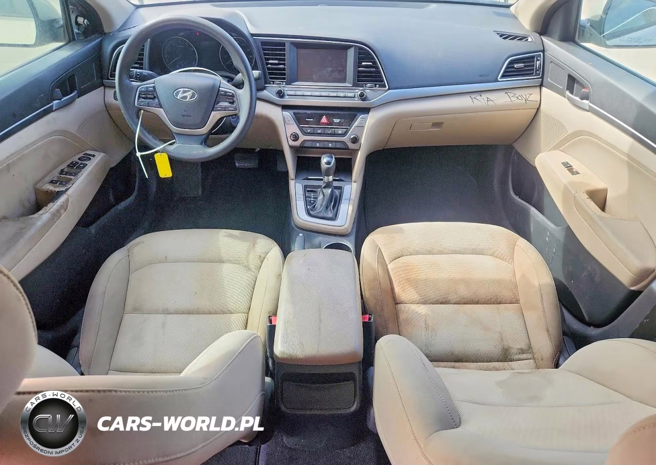 2017 Hyundai Elantra Se VIN:KMHD84LF3HU369999 - 8