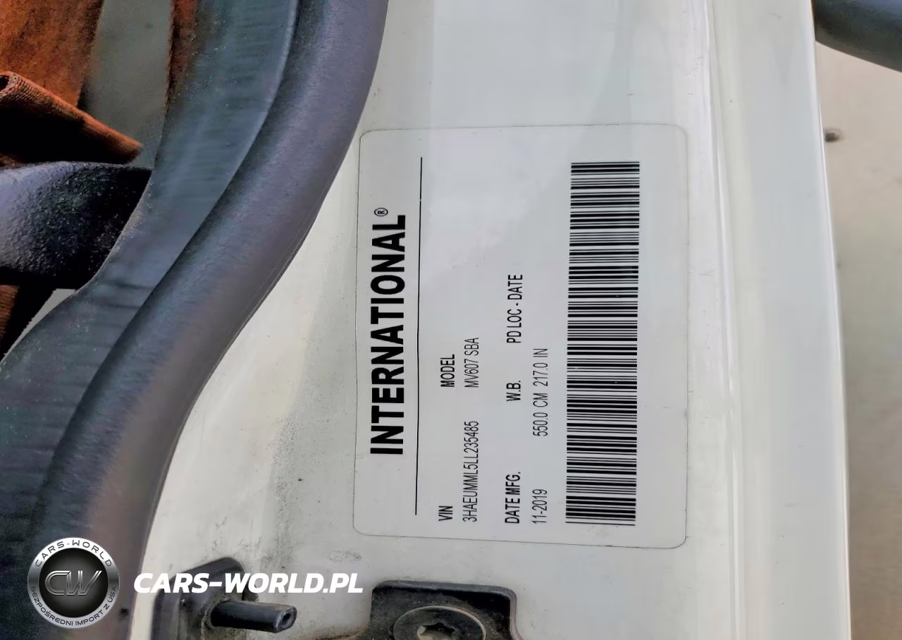 2020 International Mv607 Box Truck VIN:3HAEUMML5LL235485 - 12