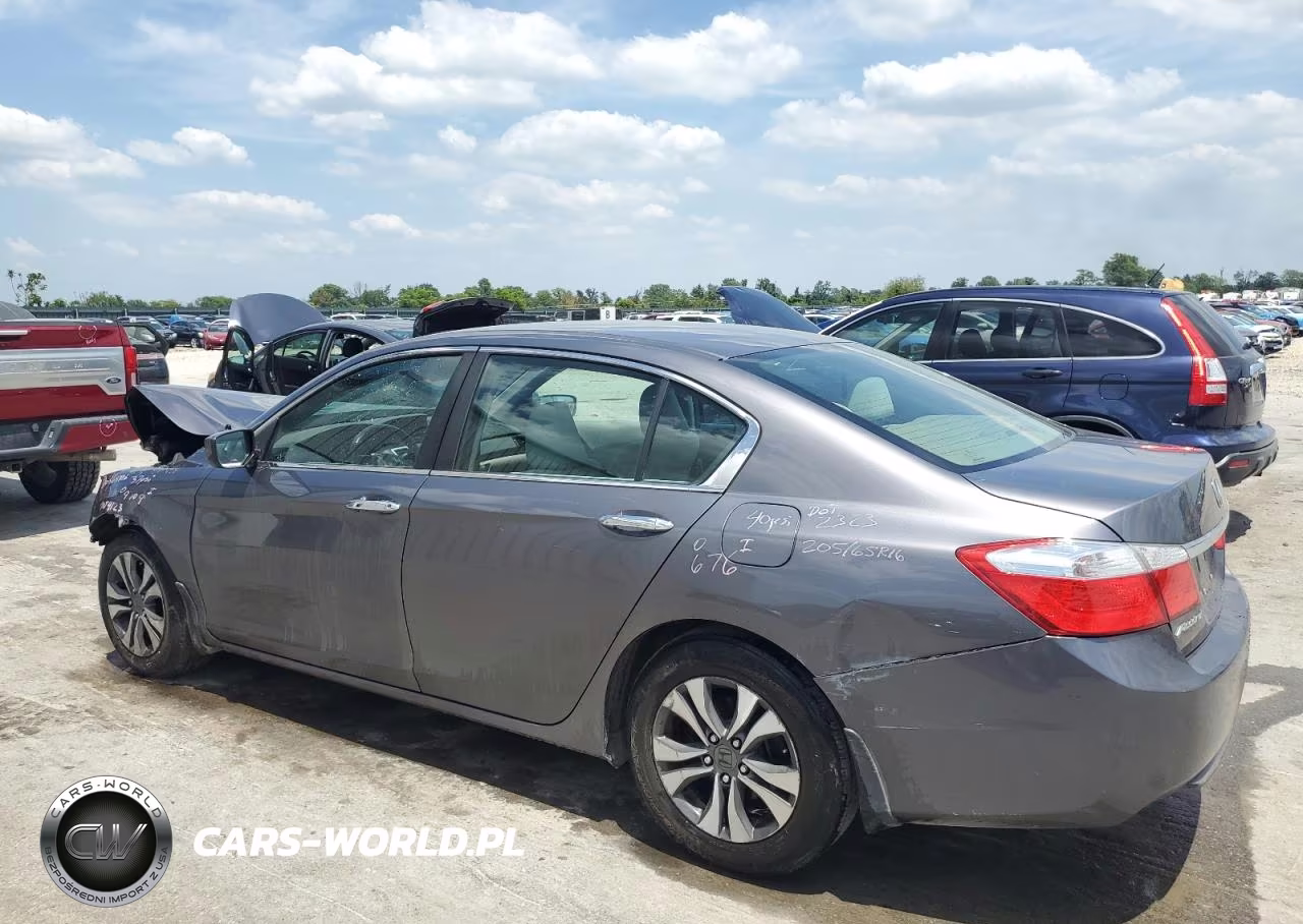2013 Honda Accord Lx VIN:1HGCR2F39DA061462 - 2